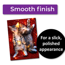 Load image into Gallery viewer, ✨FUNDRAISER!✨ Kittens in Lights Christmas Card for Pup & Cat Co.