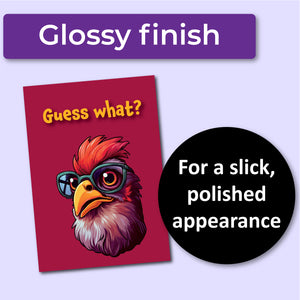Guess What? Chicken Butt! Birthday Card