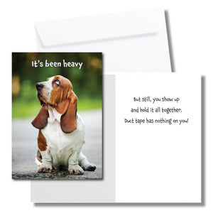 It’s Been Heavy Encouragement or Support Card