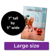 Load image into Gallery viewer, ✨FUNDRAISER!✨ Naughty Cat Christmas Card for Pup &amp; Cat Co.
